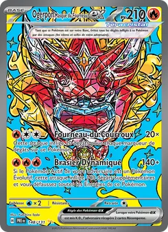 Carte Pokémon Ogerpon Masque du Fourneau-ex 148