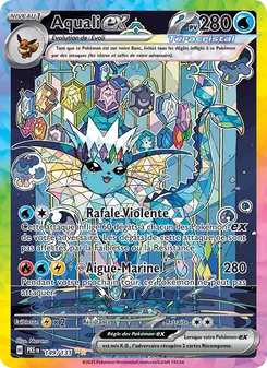 Carte Pokémon Aquali-ex 149 — Évolutions Prismatiques