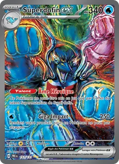 Carte Pokémon Superdofin-ex 151