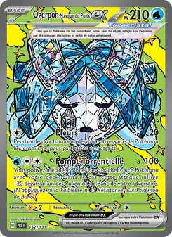 Carte Pokémon Ogerpon Masque du Puits-ex 152
