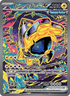 Carte Pokémon Paume-de-Fer-ex 154 — Évolutions Prismatiques