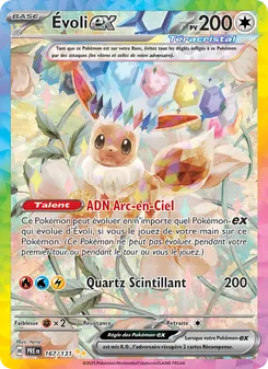Carte Pokémon Évoli-ex 167