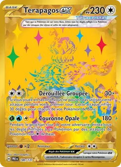 Carte Pokémon Terapagos-ex 180