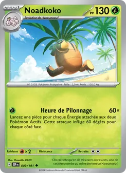 Carte Pokémon Noadkoko 003