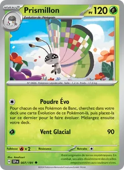 Carte Pokémon Prismillon 007
