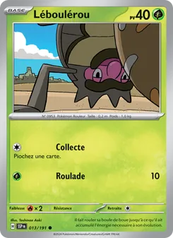 Carte Pokémon Léboulérou 013