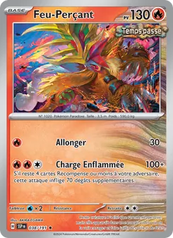 Carte Pokémon Feu-Perçant 038