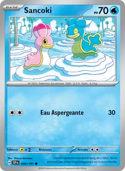 Carte Pokémon Sancoki 046