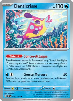 Carte Pokémon Denticrisse 049