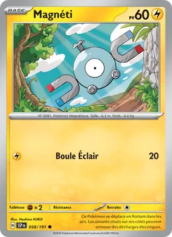 Carte Pokémon Magnéti 058