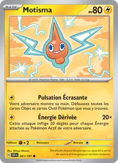 Carte Pokémon Motisma 061