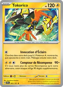 Carte Pokémon Tokorico 065