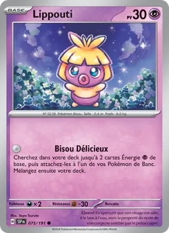 Carte Pokémon Lippouti 075