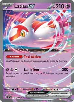 Carte Pokémon Latias-ex 076
