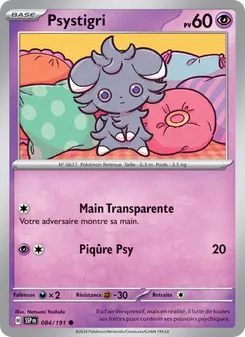 Carte Pokémon Psystigri 084