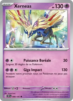 Carte Pokémon Xerneas 088