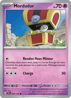 Carte Pokémon Mordudor 097