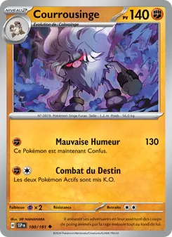 Carte Pokémon Courrousinge 100