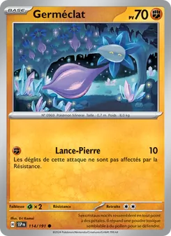 Carte Pokémon Germéclat 114