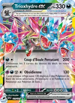Carte Pokémon Trioxhydre-ex 119