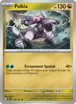 Carte Pokémon Palkia 136