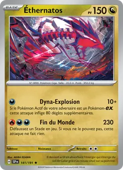 Carte Pokémon Éthernatos 141