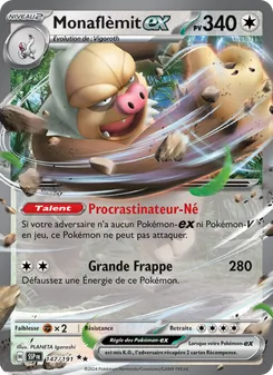 Carte Pokémon Monaflèmit-ex 147