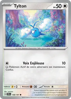 Carte Pokémon Tylton 148