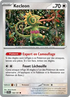 Carte Pokémon Kecleon 150