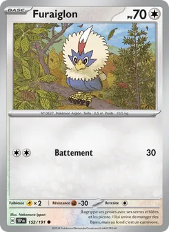 Carte Pokémon Furaiglon 152