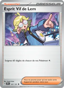 Carte Pokémon Esprit Vif de Lem 167