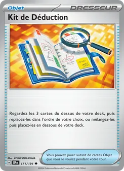 Carte Pokémon Kit de Déduction 171