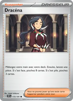 Carte Pokémon Dracéna 173