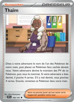 Carte Pokémon Thaïm 190