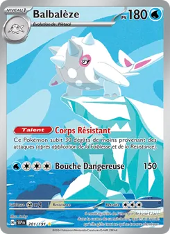 Carte Pokémon Balbalèze 201