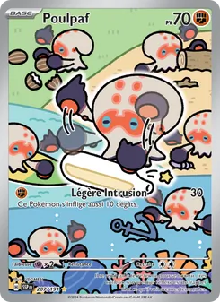 Carte Pokémon Poulpaf 207