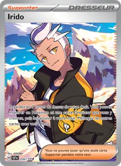 Carte Pokémon Irido 232