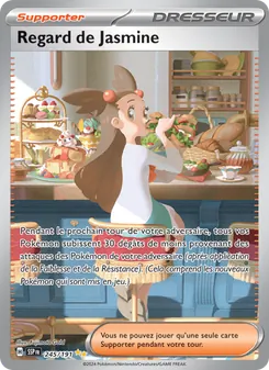 Carte Pokémon Regard de Jasmine 245