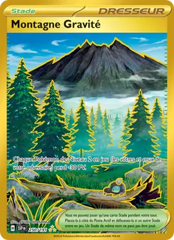 Carte Pokémon Montagne Gravité 250