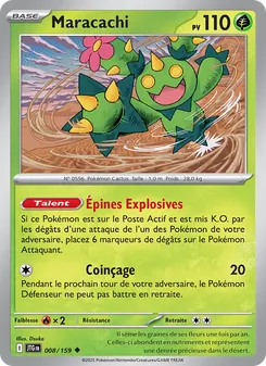 Carte Pokémon Maracachi 008