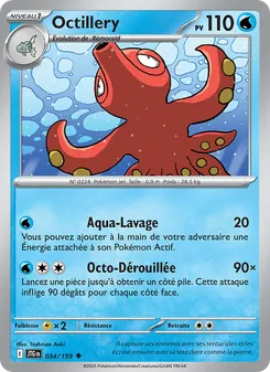 Carte Pokémon Octillery 034