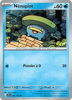 Carte Pokémon Nénupiot 035