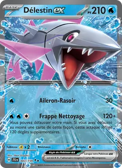 Carte Pokémon Délestin-ex 043