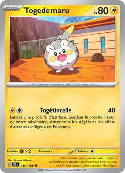 Carte Pokémon Togedemaru 050