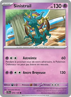 Carte Pokémon Sinistrail 070 — Aventures Ensemble