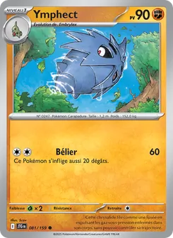 Carte Pokémon Ymphect 081