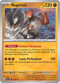 Carte Pokémon Regirock 082