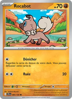 Carte Pokémon Rocabot 084