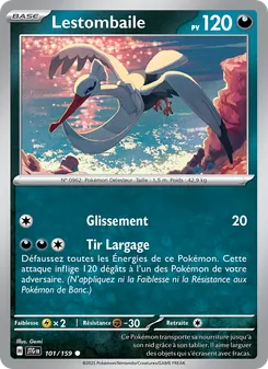Carte Pokémon Lestombaile 101