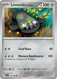 Carte Pokémon Limonde de Galar 106